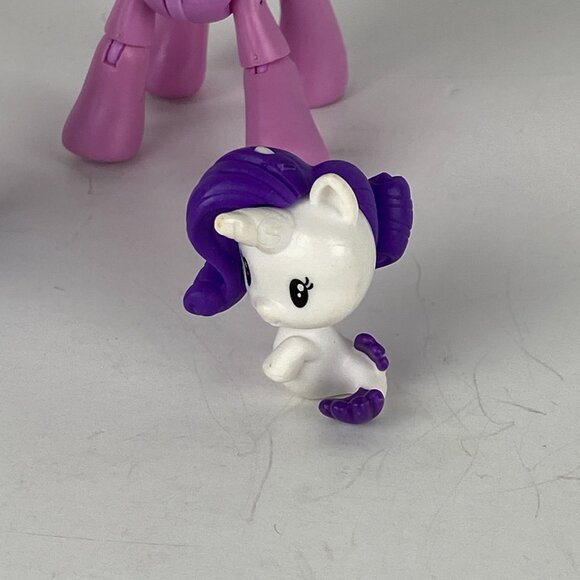 My Little Pony Character Toy Figures Blind Bag Cutie Rarity Unicorn Lot Of 3 - Picture 3 of 6
